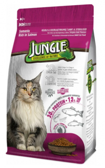 Jungle Somonlu Kısır 500 gr Kedi Maması kullananlar yorumlar